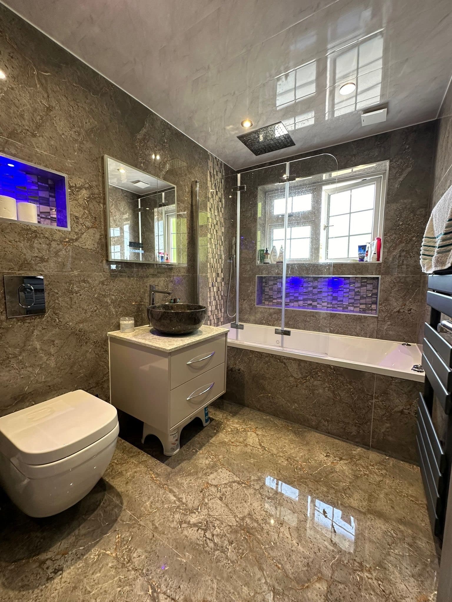 Bathroom Renovation project in Hackney, E8, London by SOM Development